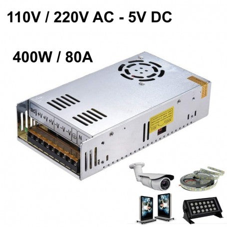 SURSA DE ALIMENTARE METALICA 5V - 400W / 80A