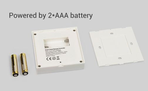 Telecomanda perete MiBoxer wireless 4 zone RGB/RGBW