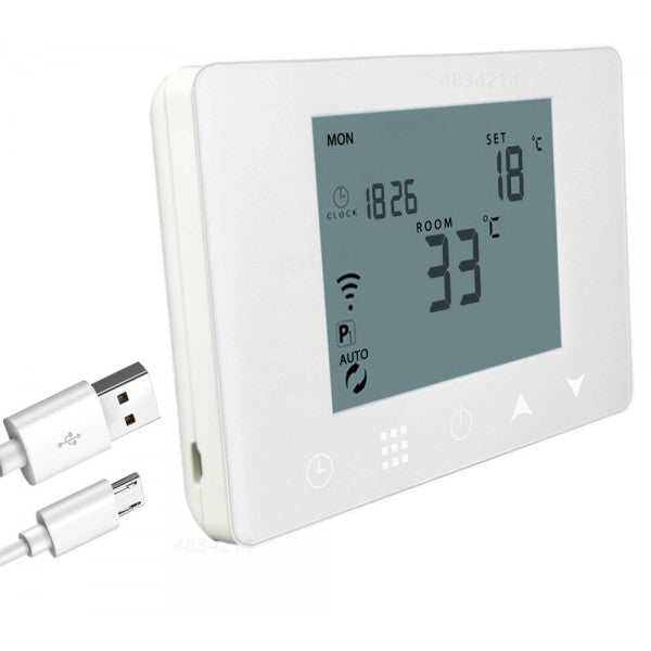 Termostat de ambient inteligent WT-30 WI-FI&RF Tuya