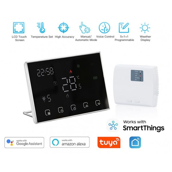 Termostat de ambient inteligent WI-FI&RF Tuya