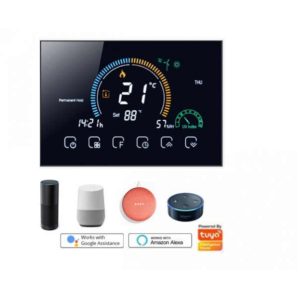 Termostat Incalzire Pardoseala Apa Touch WIFI